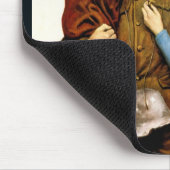 patriottische Soldaat voor Victory Liberty Loan Muismat (Hoek)