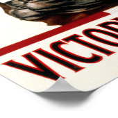  patriottische Soldaat voor Victory Liberty Loan Poster (Hoek)