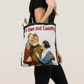 patriottische Soldaat voor Victory Liberty Loan Tote Bag (Dichtbij)