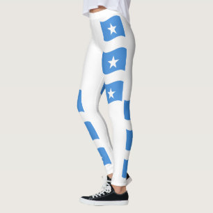 Patriottische Somalië Kust Zomer Vlag Leggings