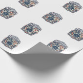 Patriottische Sourdough Bakker Cadeaupapier (Hoek)