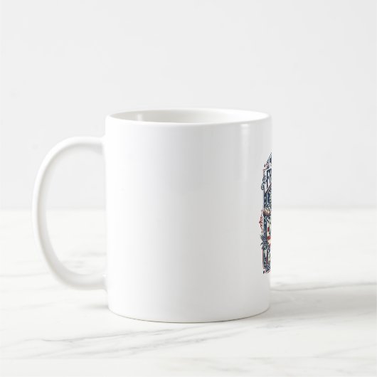 Patriottische Sourdough Bakker Koffiemok (Links)