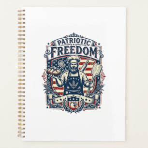 Patriottische Sourdough Bakker Planner