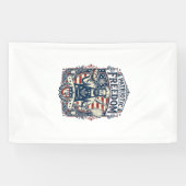 Patriottische Sourdough Bakker Spandoek (Horizontaal)