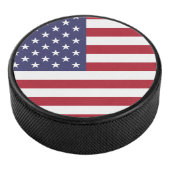 Patriottische speciale hockey puck met vlag van de (3/4)