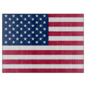 Patriottische, speciale snijplank met Vlag van de  (Voorkant)