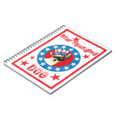 Patriottische Speelgoed Fox Terrier Notitieboek (Linkerzijde)