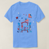Patriottische speeltuin t-shirt (Design voorkant)