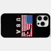 Patriottische sport Gift American USA Flag Girls G Case-Mate iPhone Case (Achterkant (horizontaal))