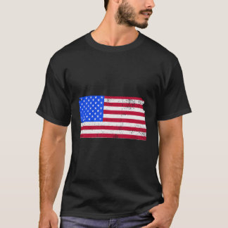 Patriottische staat Kansas Vlag voor Verenigde Sta T-shirt
