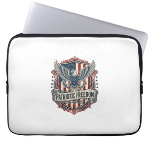 Patriottische Staats trots Serie Vector Graphic T- Laptop Sleeve