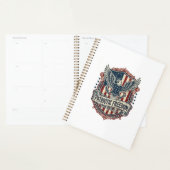 Patriottische Staats trots serie Vector Graphic T- Planner (Display)