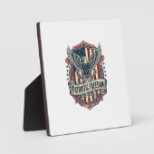 Patriottische Staats trots Serie Vector Graphic Te Fotoplaat (Voorkant)