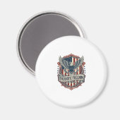 Patriottische Staats trots serie Vector Graphic Te Magneet (Voorkant / Achterkant)