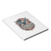 Patriottische Staats trots Serie Vector Graphic Te Notitieblok (Schuin)