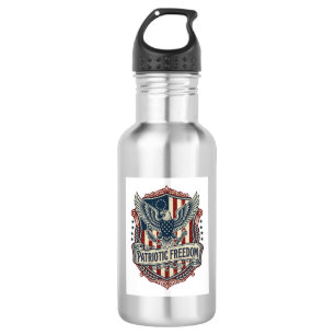 Patriottische Staats trots serie Vector Graphic Te Waterfles