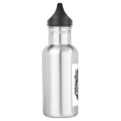 Patriottische Staats trots serie Vector Graphic Te Waterfles (Links)