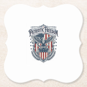 Patriottische stad trots serie vector grafische T- Kartonnen Onderzetters