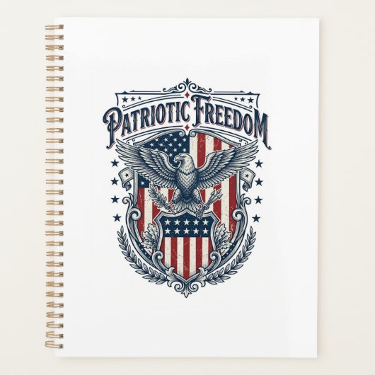 Patriottische stad trots serie vector grafische T- Planner (Voorkant)