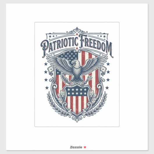 Patriottische stad trots serie vector grafische T- Sticker (Vel)