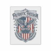 Patriottische stad trots serie vector grafische T- Sticker (Voorkant)