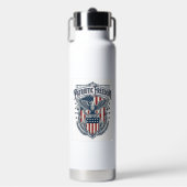 Patriottische stad trots serie vector grafische T- Waterfles (Voorkant)