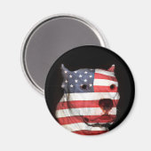 Patriottische stambol magneet (Voorkant / Achterkant)