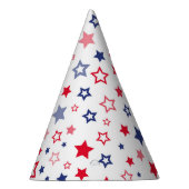 Patriottische Stars Party Pet Feesthoedjes (Rechts)