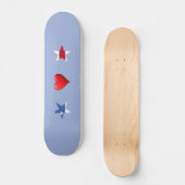 Patriottische stars skateboard (Voorkant)