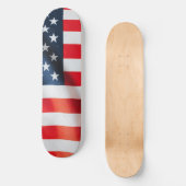 Patriottische Stars & Stripes Skateboard – VS (Voorkant)