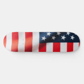 Patriottische Stars & Stripes Skateboard – VS (Horizontaal)