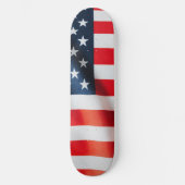 Patriottische Stars & Stripes Skateboard – VS (Voorkant)