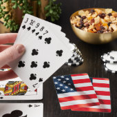 Patriottische Stars & Stripes Speelkaarten – VS (Insitu)