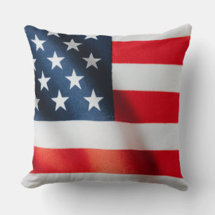Patriottische Stars & Stripes Worpkussen – VS Kussen