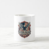 Patriottische State Pride Serie Vector Graphic T-s Koffiemok (Center)