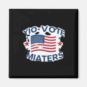 Patriottische stem is een ontwerp met Amerikaanse Magneet