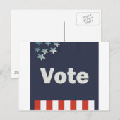 Patriottische stemming briefkaart (Voorkant / Achterkant)