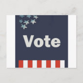 Patriottische stemming briefkaart (Voorkant)