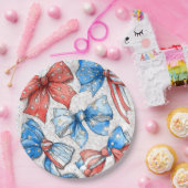 patriottische stemming papieren bordje (Feest)