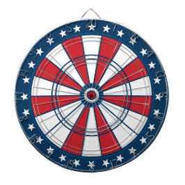 Patriottische Ster Dartschede Spelletjeskamer Muur Dartbord