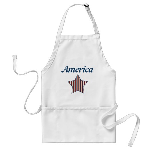 Patriottische Ster Schort (Voorkant)