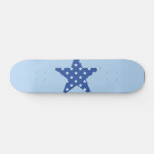 Patriottische Ster Skateboard (Horizontaal)