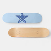 Patriottische Ster Skateboard (Horizontaal)