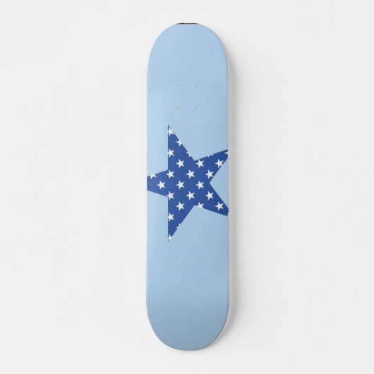 Patriottische Ster Skateboard (Voorkant)