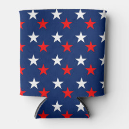 Patriottische sterren blikjeskoeler