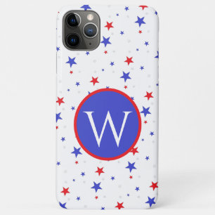 Patriottische sterren en initiële mobiele telefoon Case-Mate iPhone case
