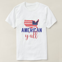 Patriottische sterren en strepen abstracte Amerika T-shirt