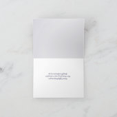 Patriottische sterren en strepen gevouwen Hartelij Bedankkaart (Binnen)