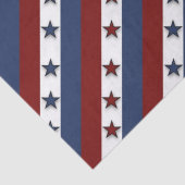 Patriottische sterren en strepen tissuepapier (Detail)