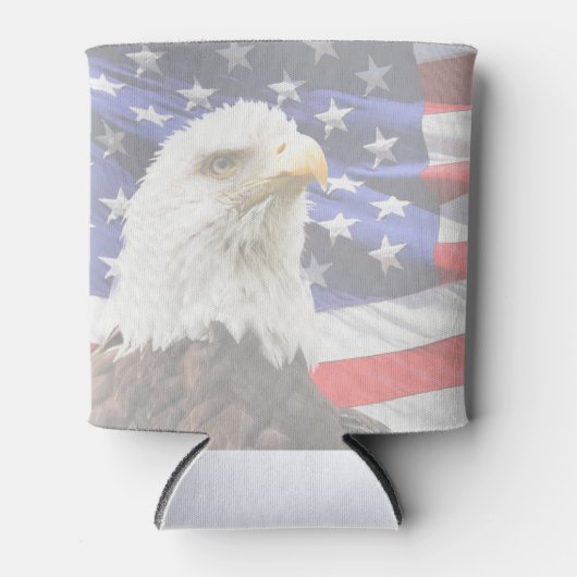 Patriottische sterren en Stripes Koelbox Blikjeskoeler (Voorkant)